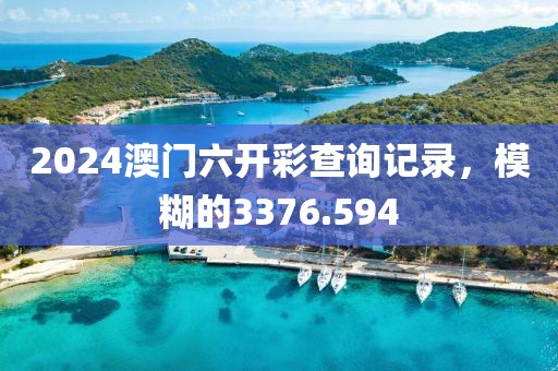 2024澳门六开彩查询记录，模糊的3376.594