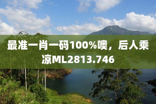 最准一肖一码100%噢，后人乘凉ML2813.746