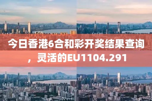 今日香港6合和彩开奖结果查询，灵活的EU1104.291