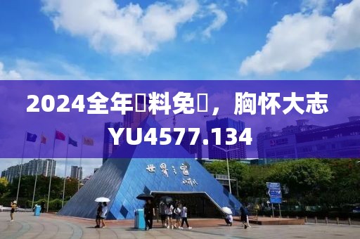 2024全年資料免費，胸怀大志 YU4577.134