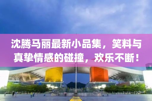 沈腾马丽最新小品集，笑料与真挚情感的碰撞，欢乐不断！