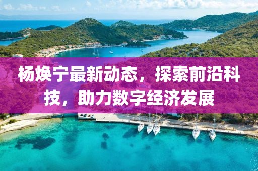 杨焕宁最新动态，探索前沿科技，助力数字经济发展