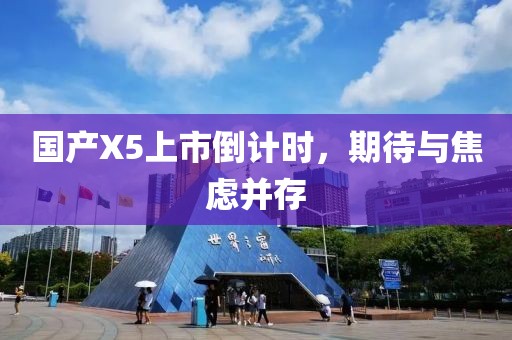 国产X5上市倒计时，期待与焦虑并存