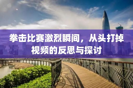 拳击比赛激烈瞬间，从头打掉视频的反思与探讨