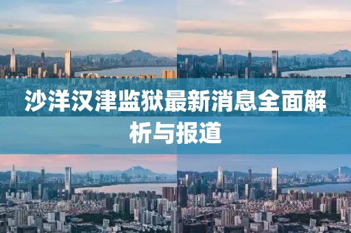 沙洋汉津监狱最新消息全面解析与报道